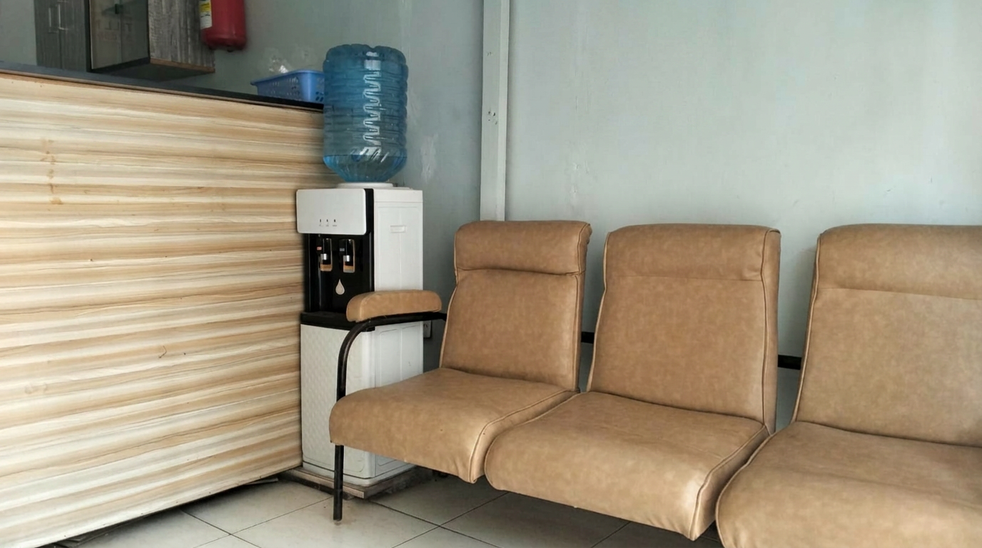 Welcoming reception area